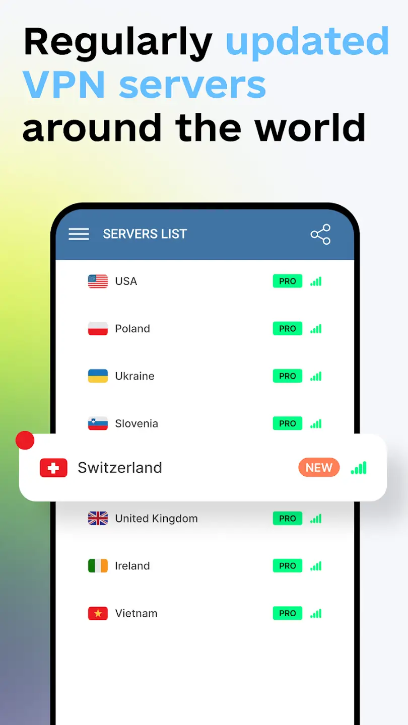 Screenshot USA VPN APK v1.156 untuk Android