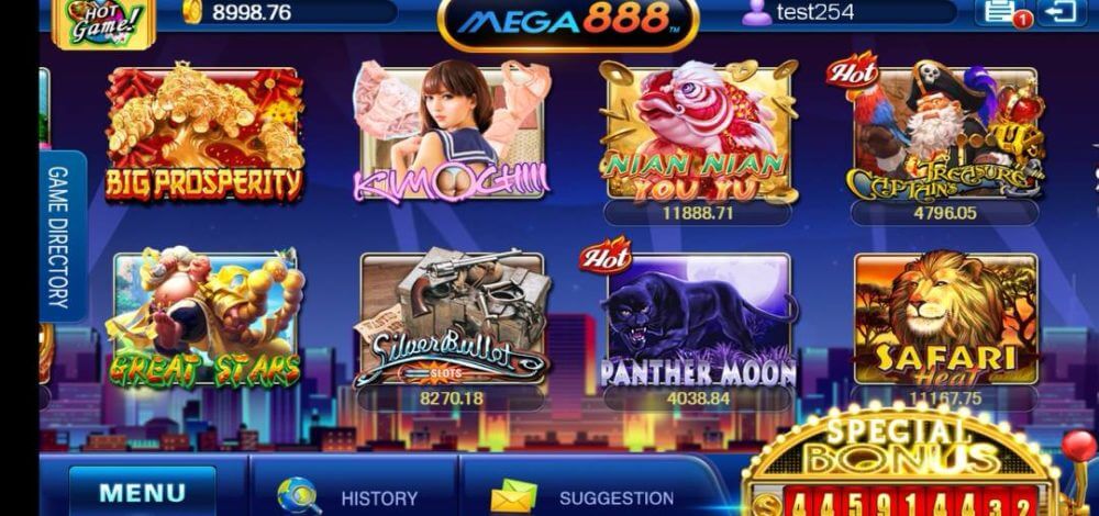 Screenshot Mega888 APK 10.88