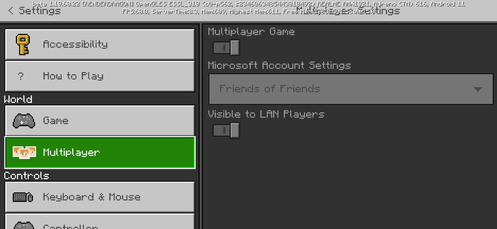 Screenshot Minecraft Java Edition APK