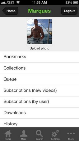 Screenshot MyVidster APK