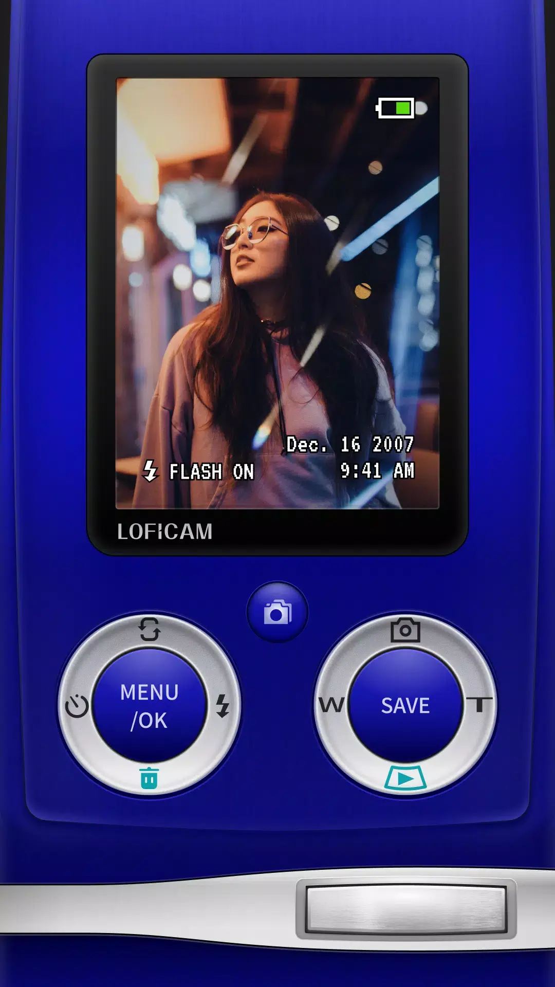 Screenshot Lofi Cam APK untuk Foto Vintage di Android