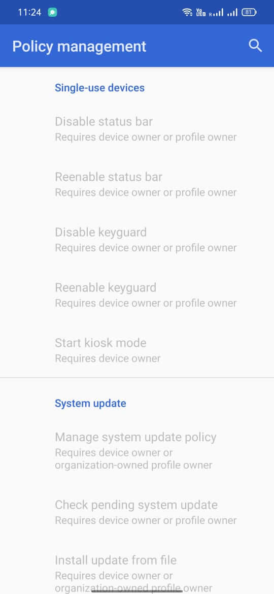 Screenshot Test DPC APK v9.0.16