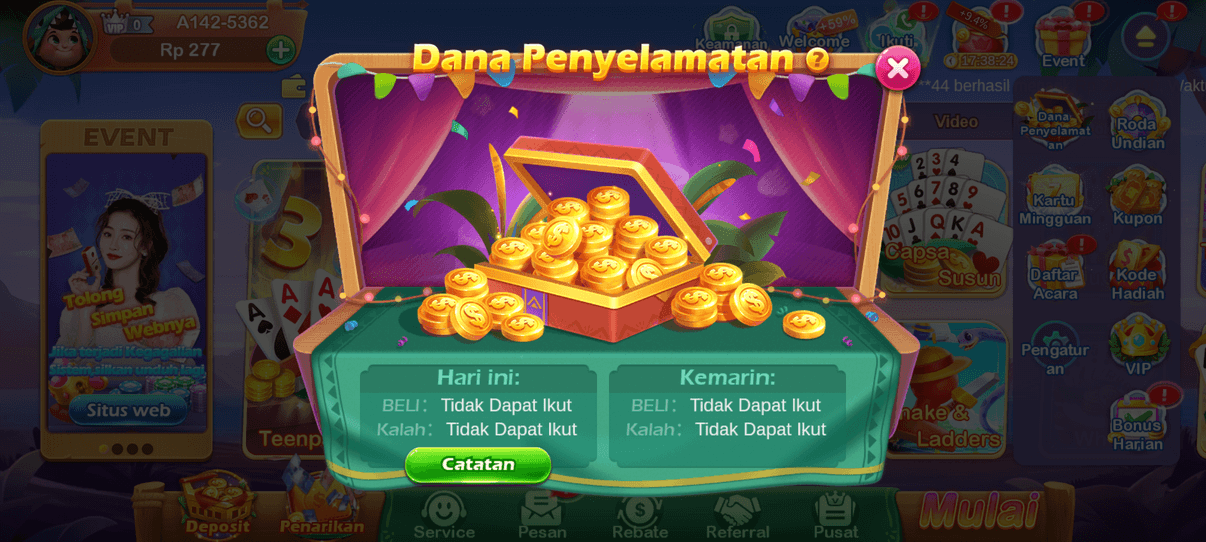 Screenshot IDA777 APK v10.2 untuk Android