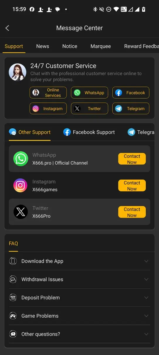 Screenshot X666 APK v1.0 untuk Android