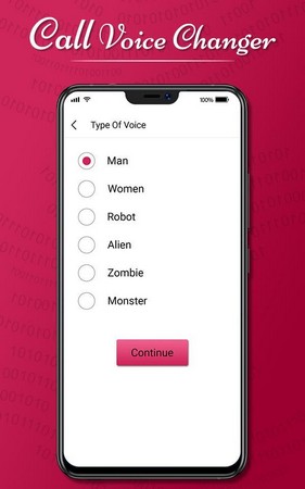 Screenshot Call Girl Voice Changer APK (1.4)