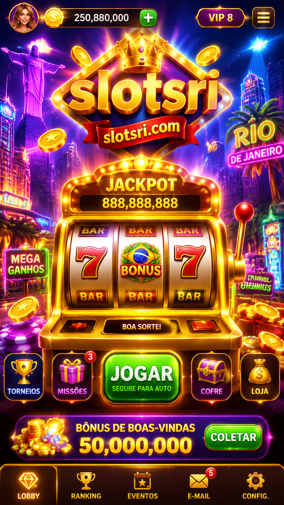 Screenshot Slotsri APK 5.8.8: Slot Online Seru dengan Bonus dan Jackpot