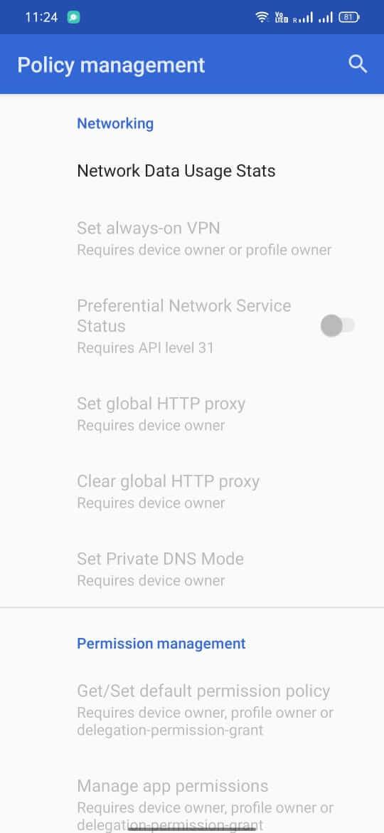Screenshot Test DPC APK v9.0.16