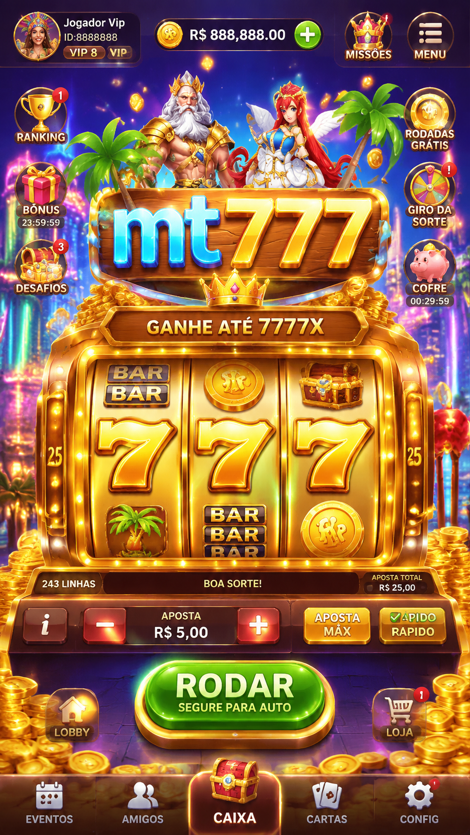 Screenshot MT777 APK 6.1.7 - Slot Online Seru dengan Grafis Menarik