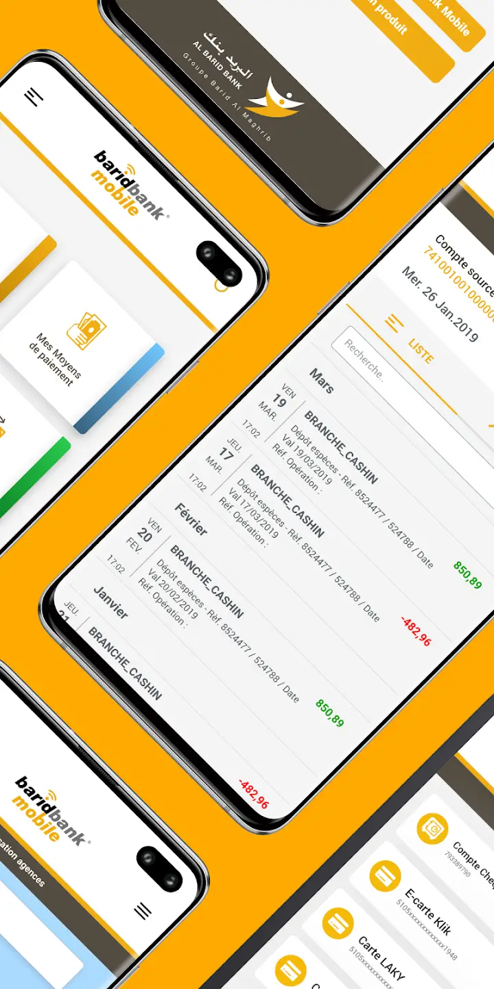 Screenshot Barid Bank APK untuk Mobile Banking yang Praktis