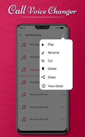 Screenshot Call Girl Voice Changer APK (1.4)
