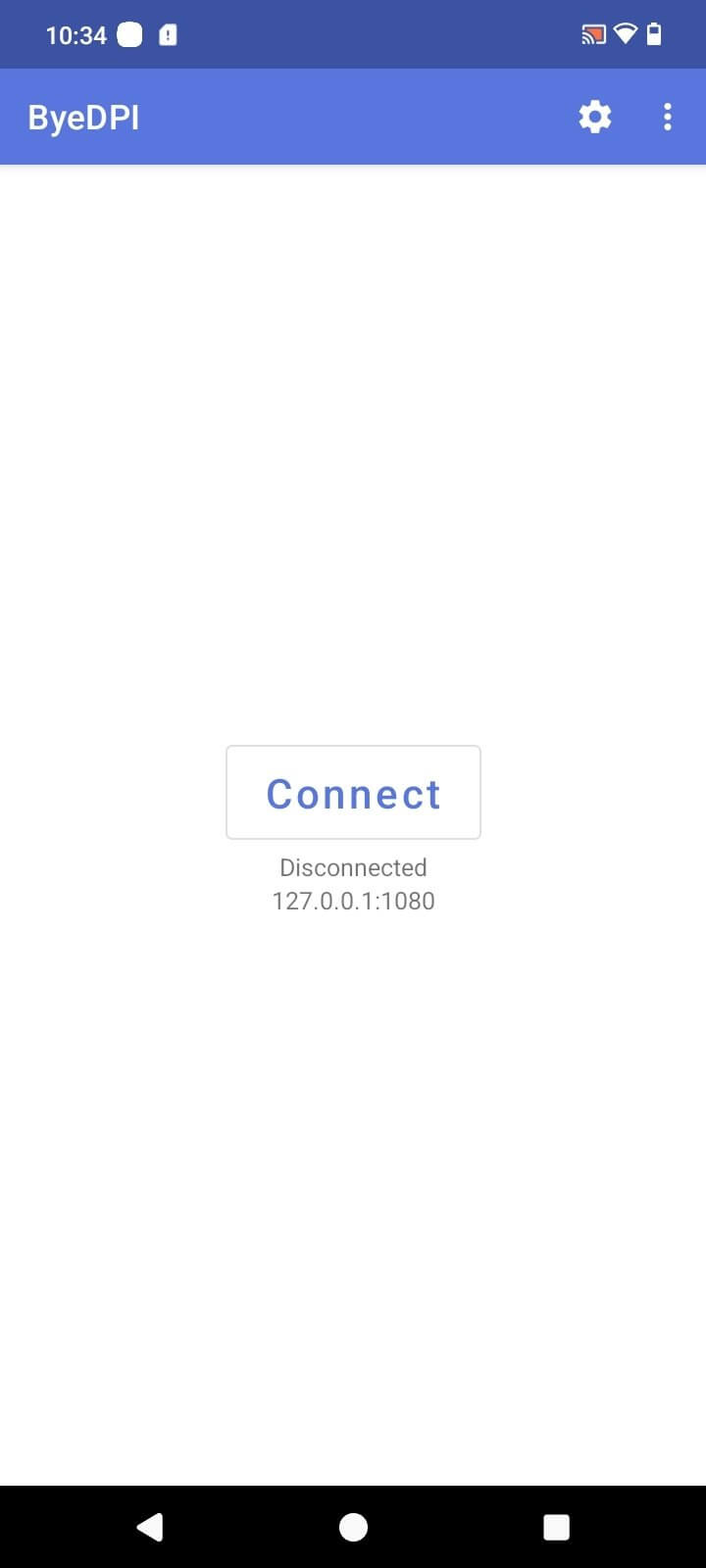 Screenshot Byedpi APK