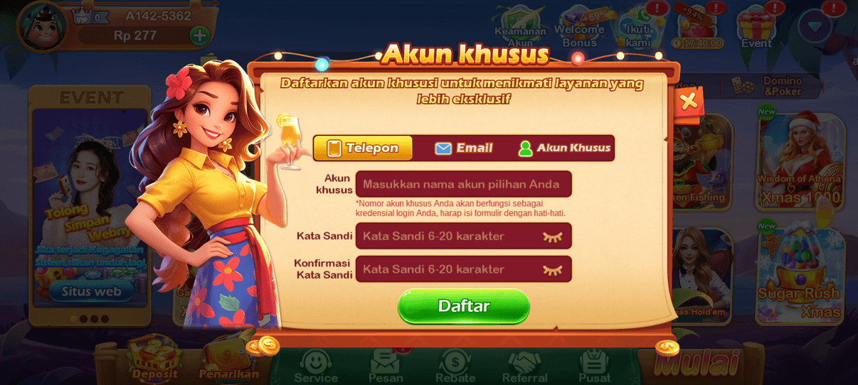 Screenshot IDA777 APK v10.2 untuk Android