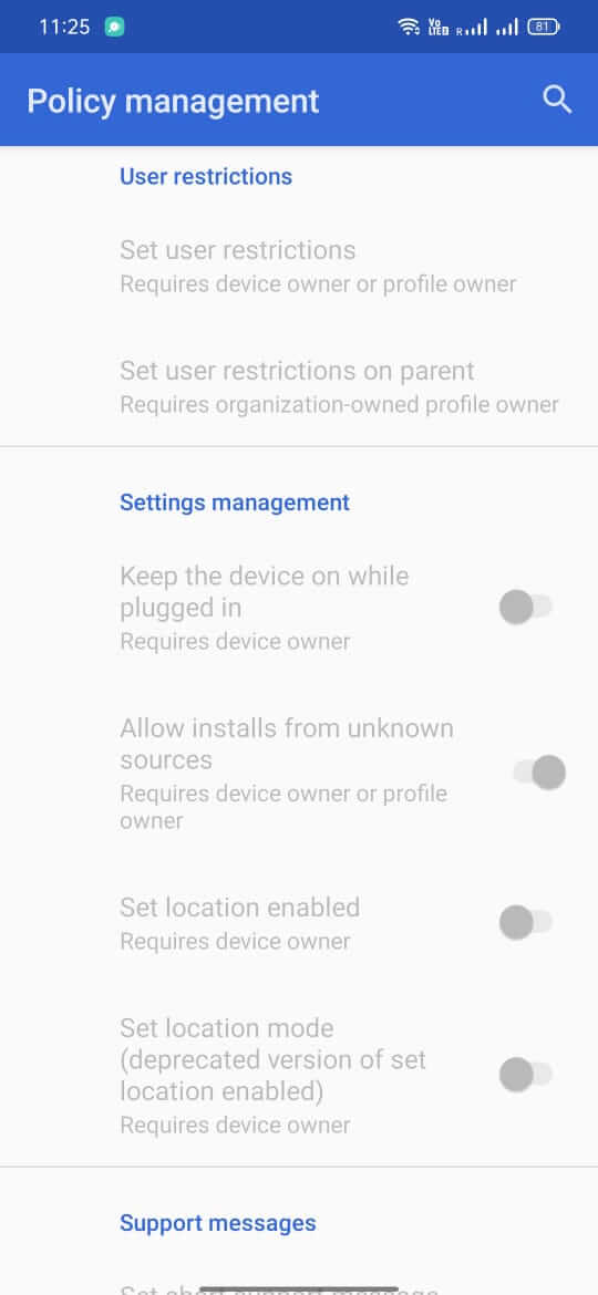 Screenshot Test DPC APK v9.0.16