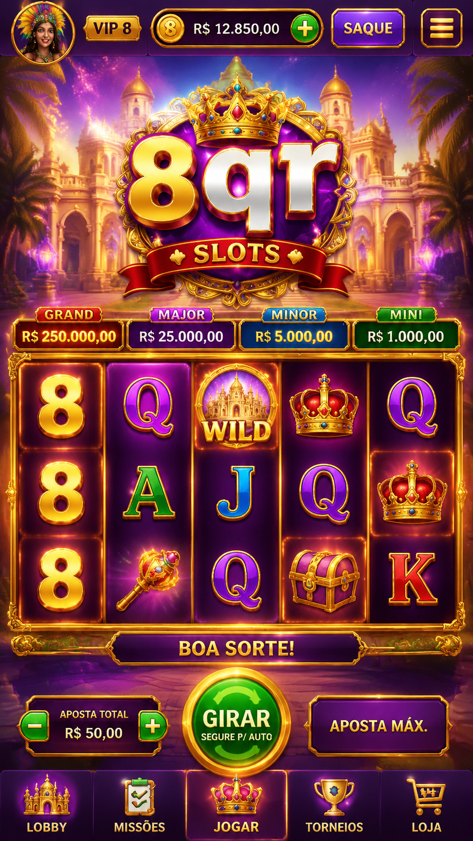 Screenshot 8qr APK Game Slot Online Seru dan Cepat