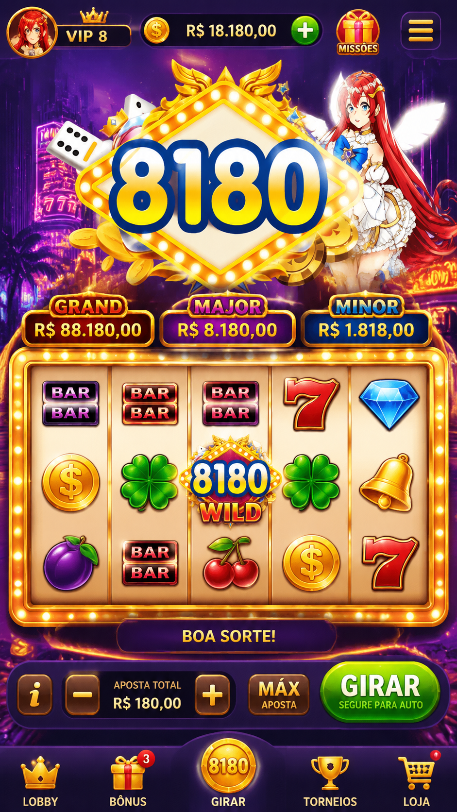 Screenshot 8180 APK 3.7.4 - Game Slot Online Seru dengan Animasi Halus