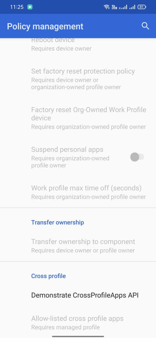 Screenshot Test DPC APK v9.0.16