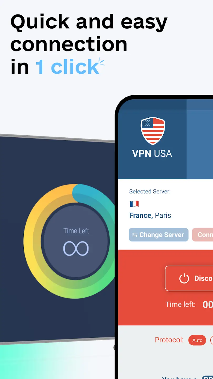 Screenshot USA VPN APK v1.156 untuk Android