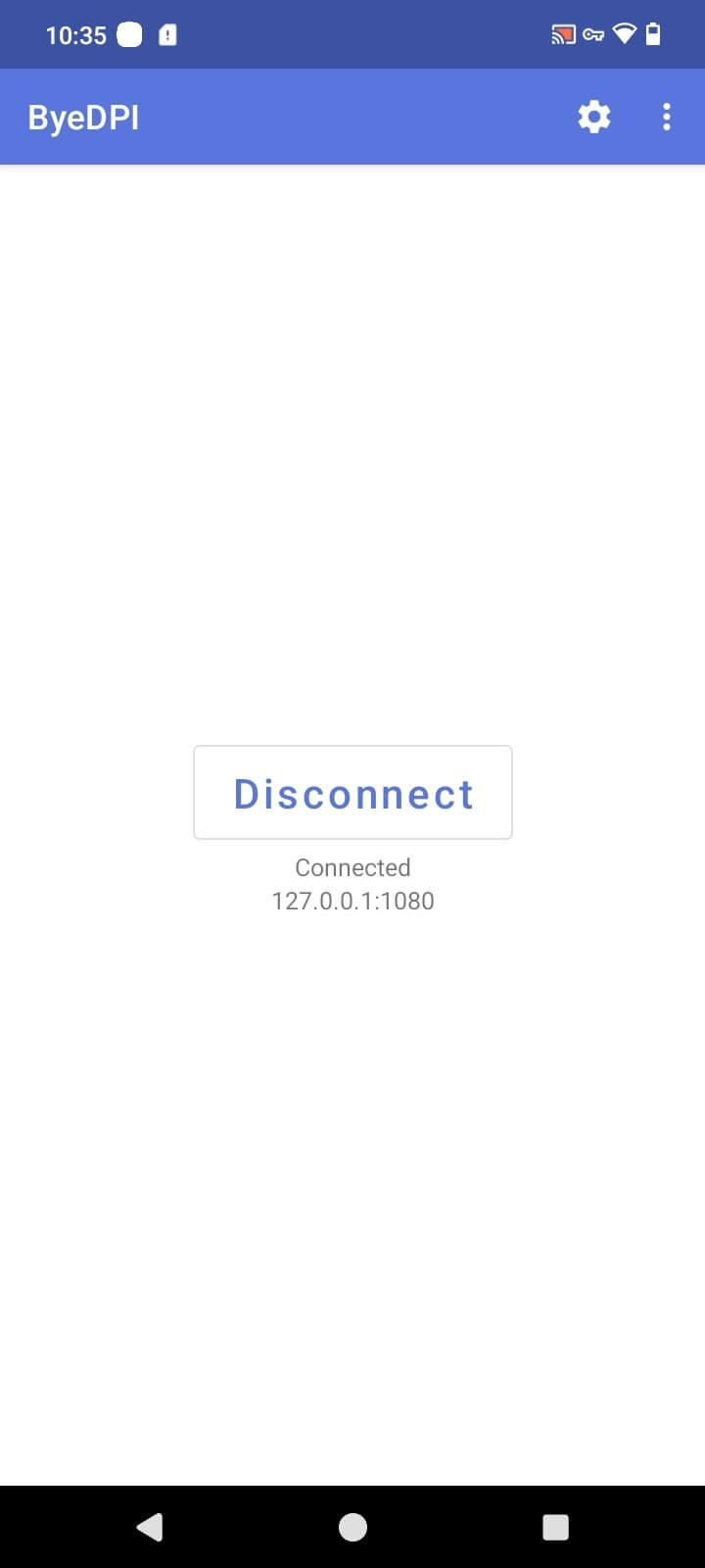 Screenshot Byedpi APK