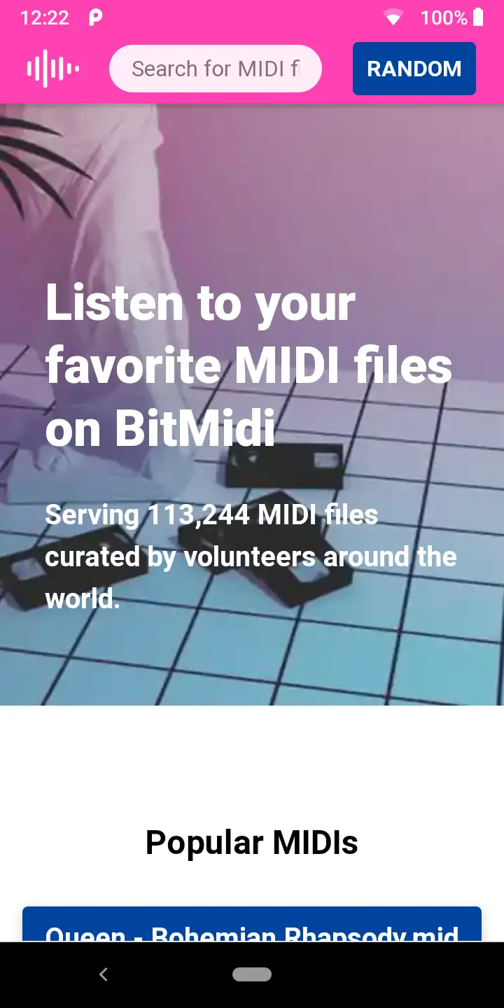 Screenshot BitMidi APK v1