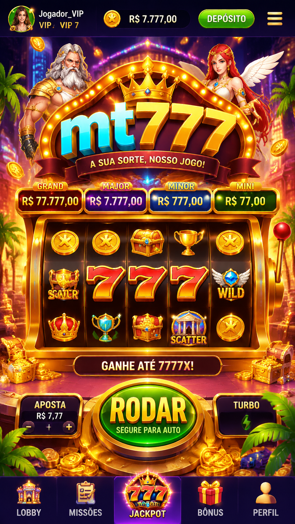 Screenshot MT777 APK 6.1.7 - Slot Online Seru dengan Grafis Menarik