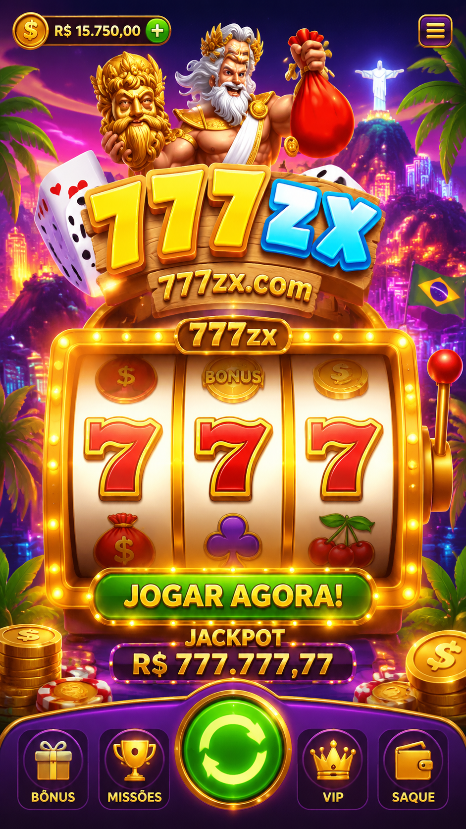 Screenshot 777zx APK 4.3.4: Game Slot Seru dengan Animasi Halus