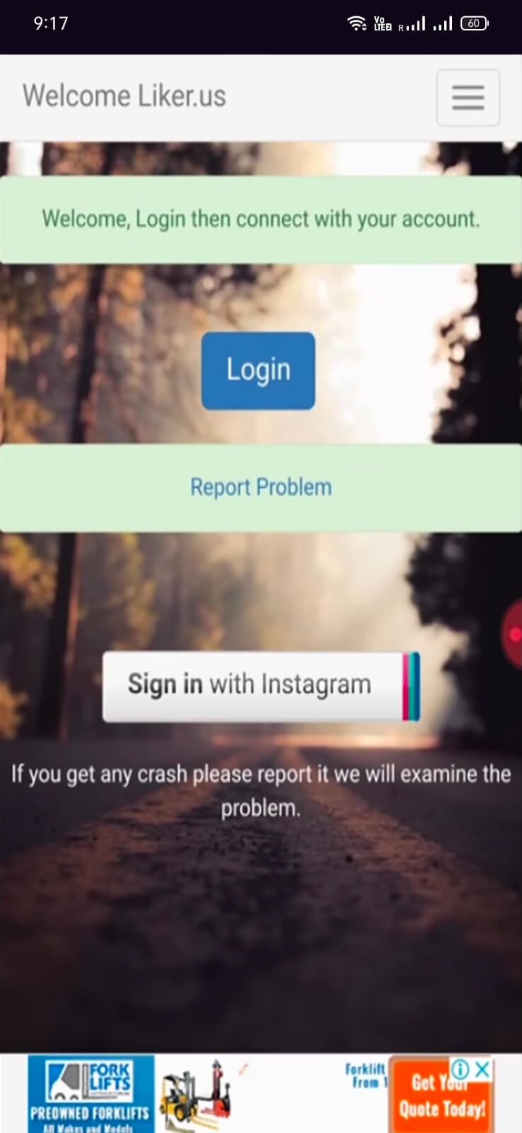 Screenshot Liker.us APK untuk Android