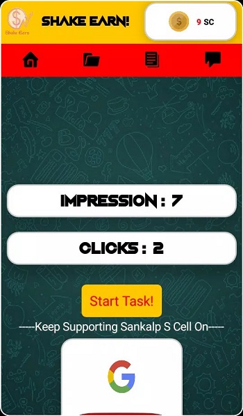 Screenshot Shake Earn APK Download untuk Android