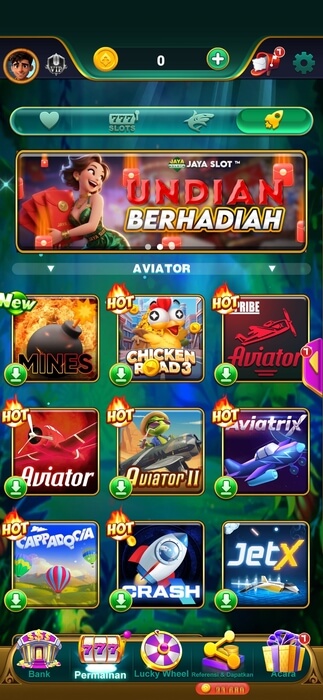 Screenshot JayaBet APK