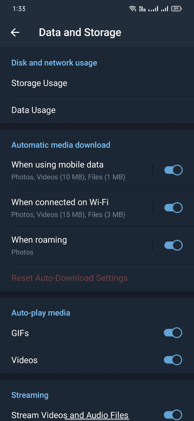 Screenshot GB Telegram APK v12.7.3