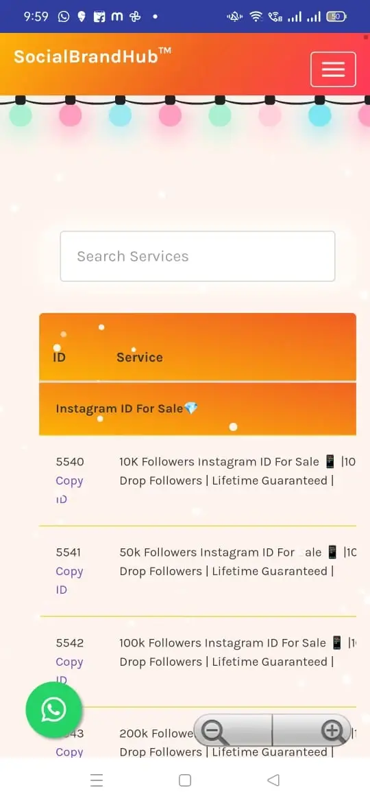 Screenshot Social Brand Hub APK Download Terbaru