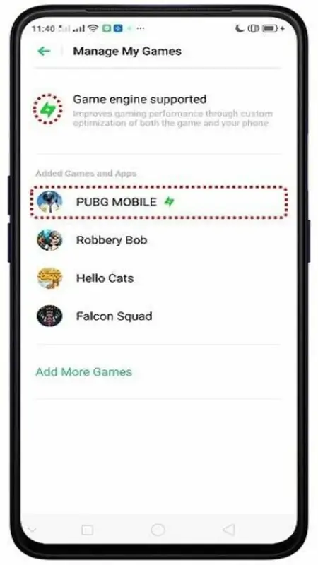 Screenshot Oppo Game Space APK v9.1.5