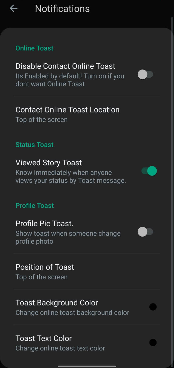 Screenshot WhatsApp Gold APK