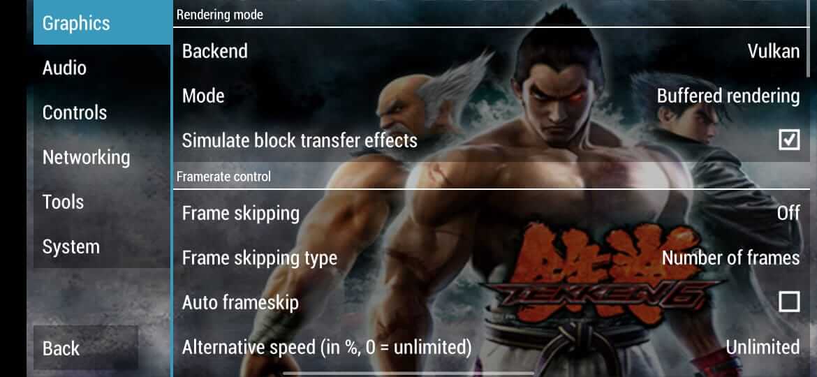 Screenshot Tekken 6 APK