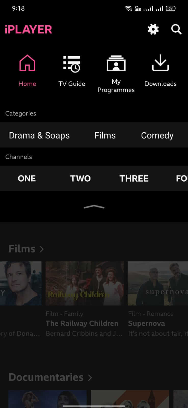 Screenshot BBC iPlayer APK Download Versi 2.16.1.11115