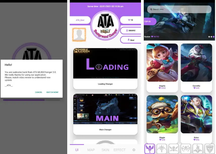 Screenshot ATA MLBG Changer APK 3.2.5