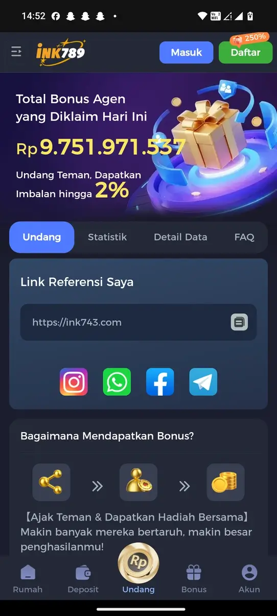 Screenshot INK789 APK v19.4