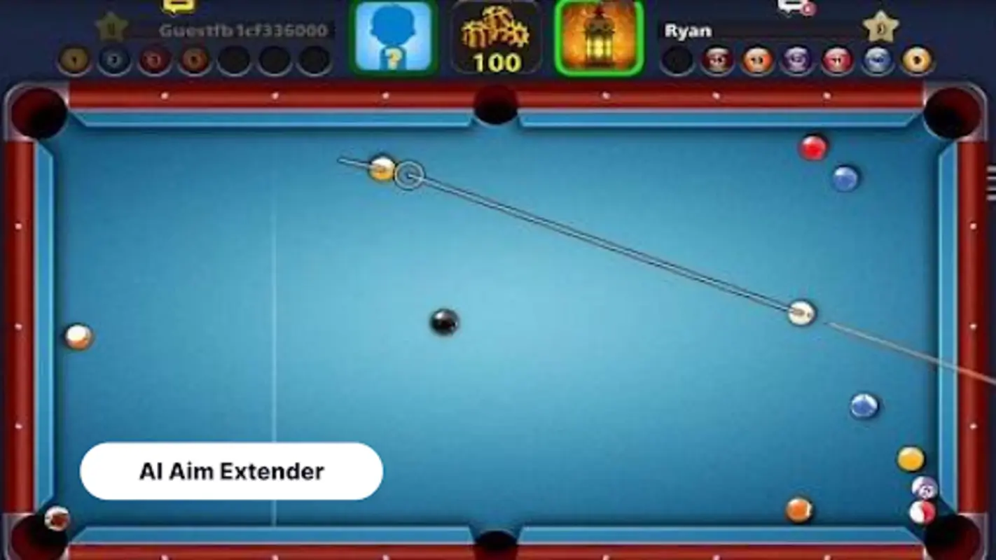 Screenshot Aim Tool for 8 Ball Pool APK