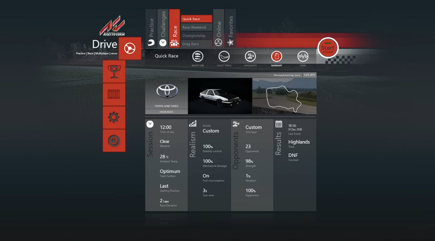 Screenshot Assetto Corsa APK