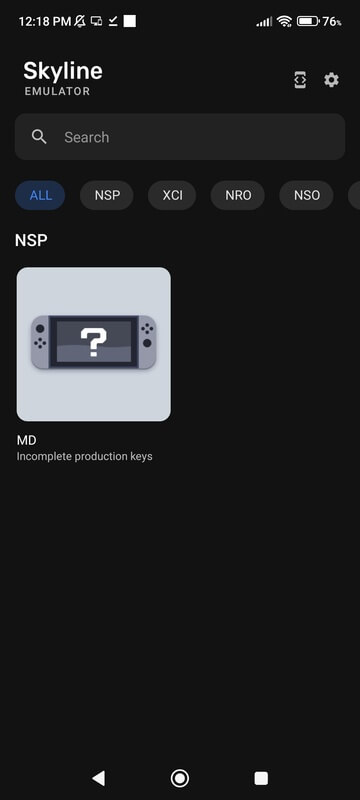 Screenshot Skyline Emulator APK v0.3