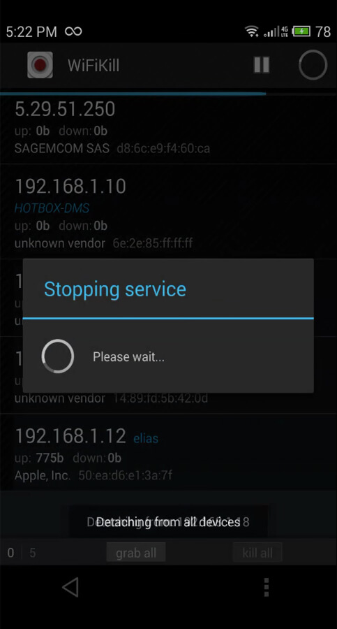 Screenshot WiFiKill APK v2.3.2 untuk Android