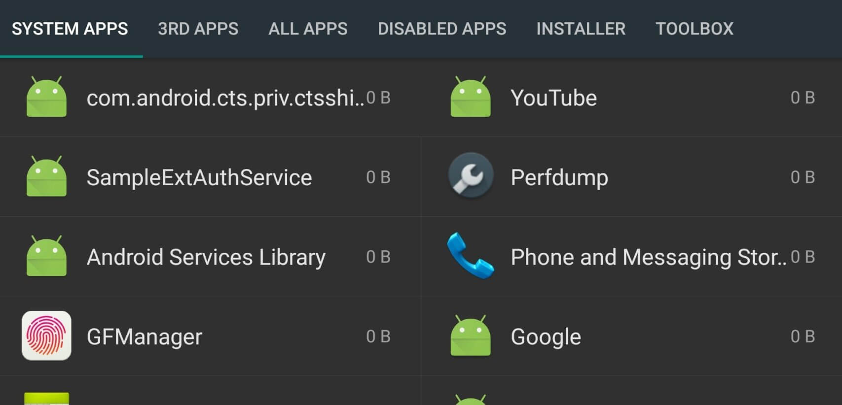 Screenshot Root Uninstaller APK