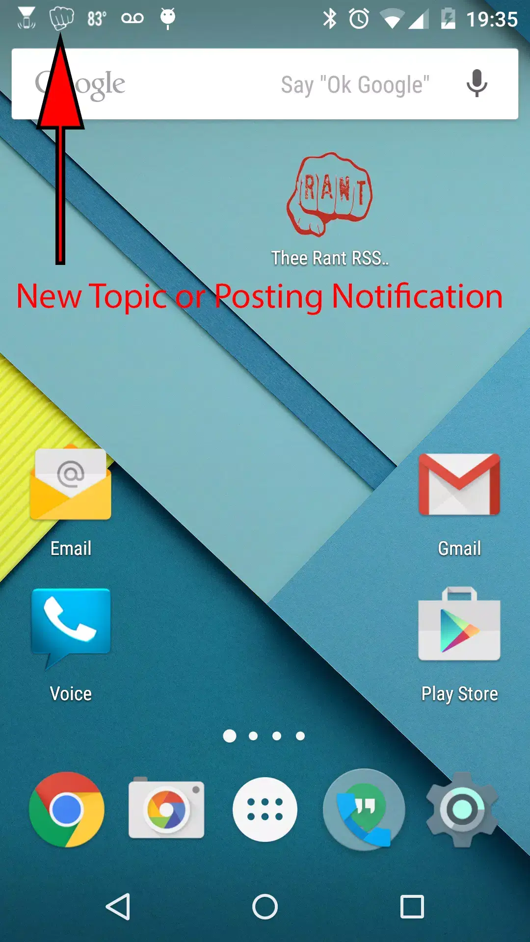 Screenshot Thee Rant APK