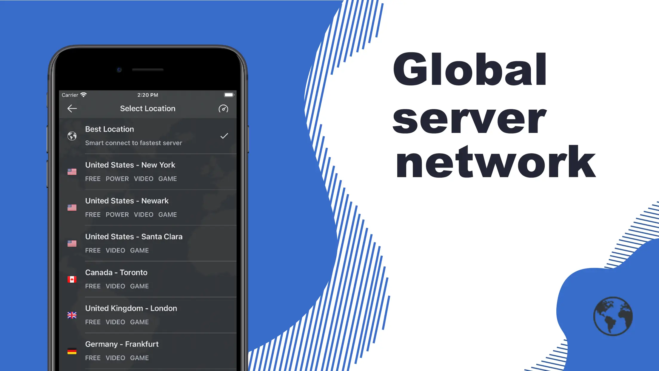 Screenshot HaloVPN APK