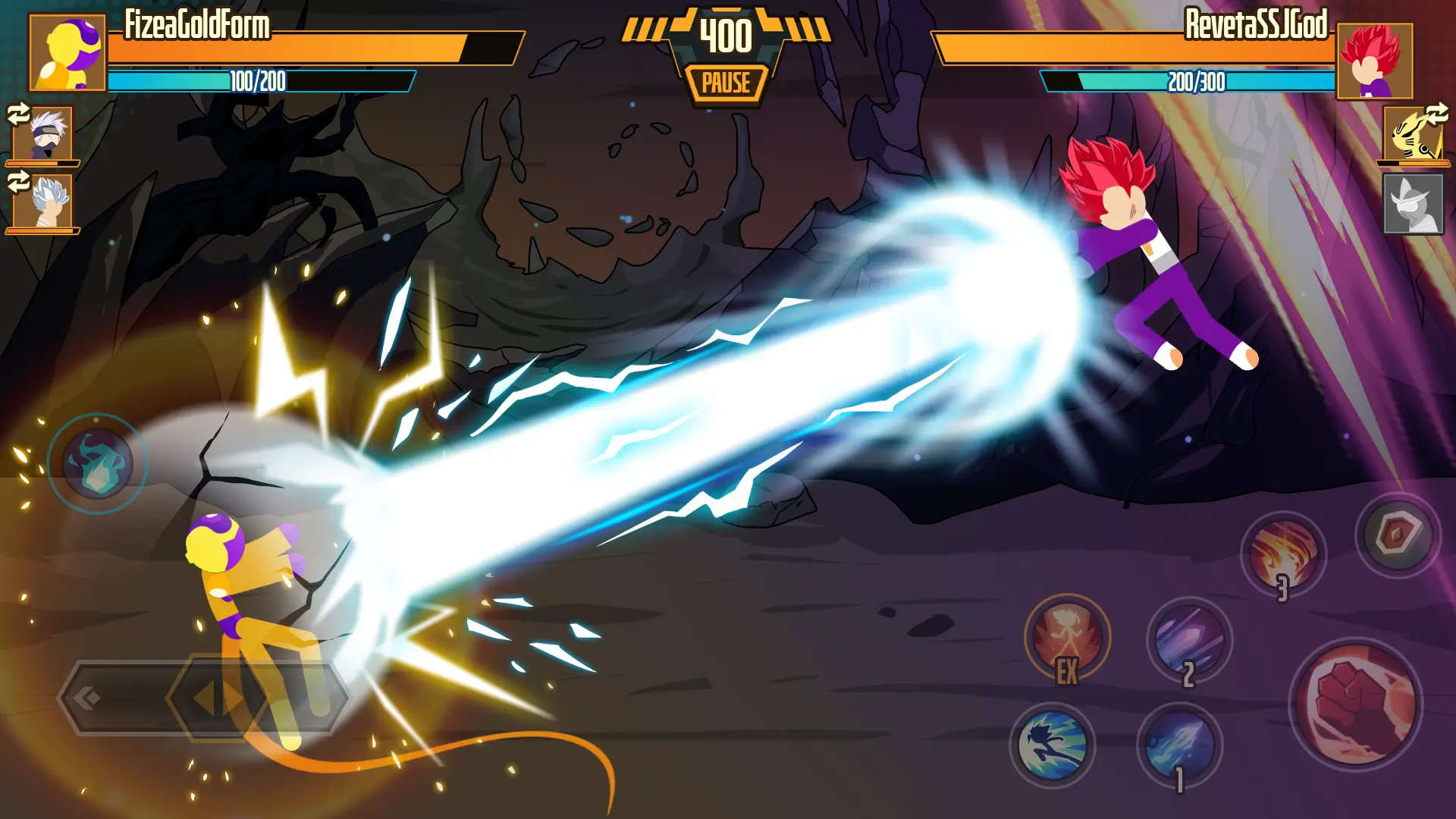 Screenshot Stickman Dragon Fight APK