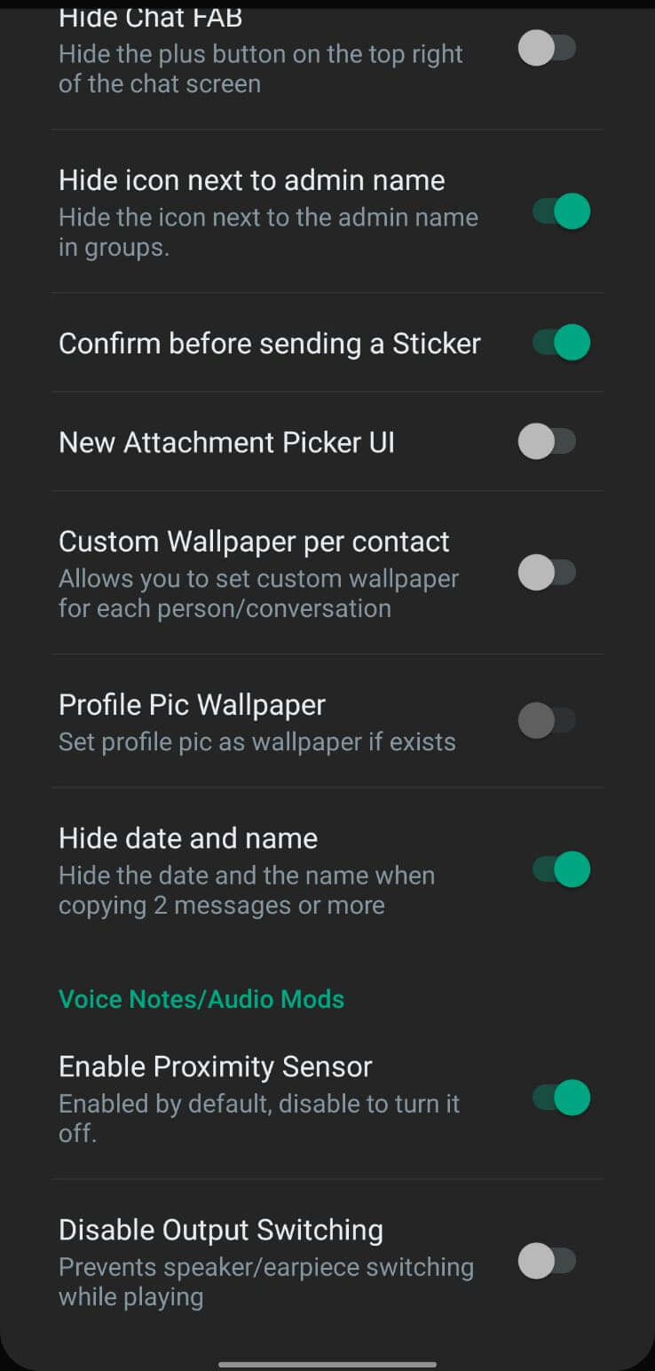 Screenshot WhatsApp Gold APK