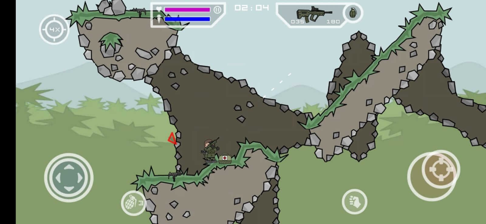 Screenshot Doodle Army 2: Mini Militia APK