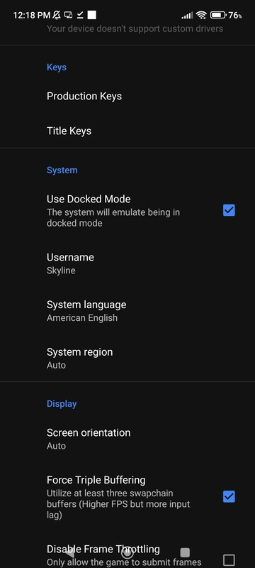 Screenshot Skyline Emulator APK v0.3
