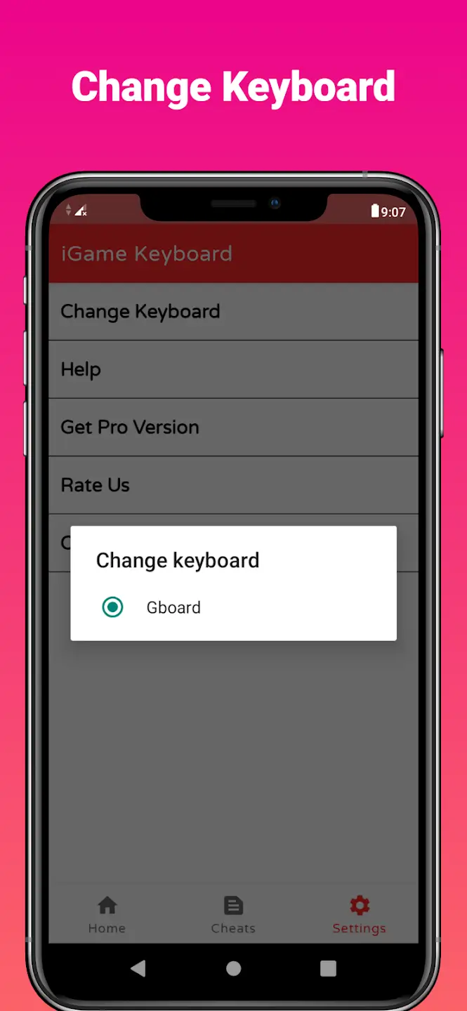 Screenshot iGame Keyboard APK v6.7 untuk Android
