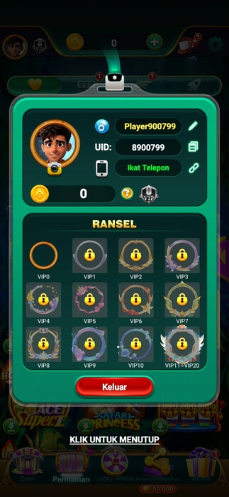 Screenshot JayaBet APK
