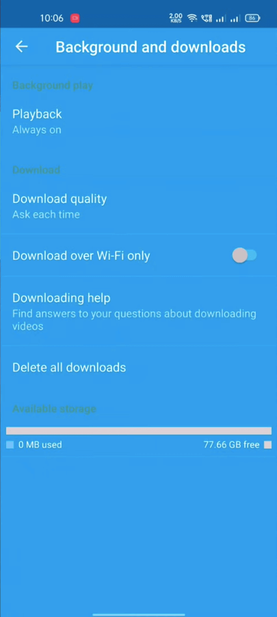 Screenshot YouTube Blue APK: Fitur Premium YouTube Gratis